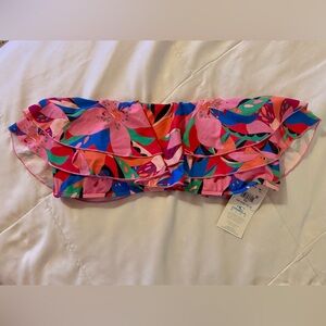 O’Neill women’s Cabana Floral Diaz Bandeau Top.